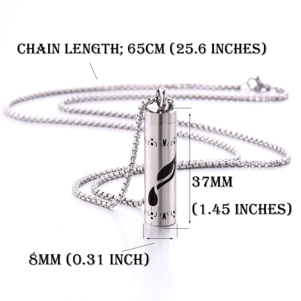 New Aromatherapy Diffuser Necklace LOVE Pattern Stainless Steel Essential Oil Diffuser Lockets Neutral Pendant Trendy Jewelry 4