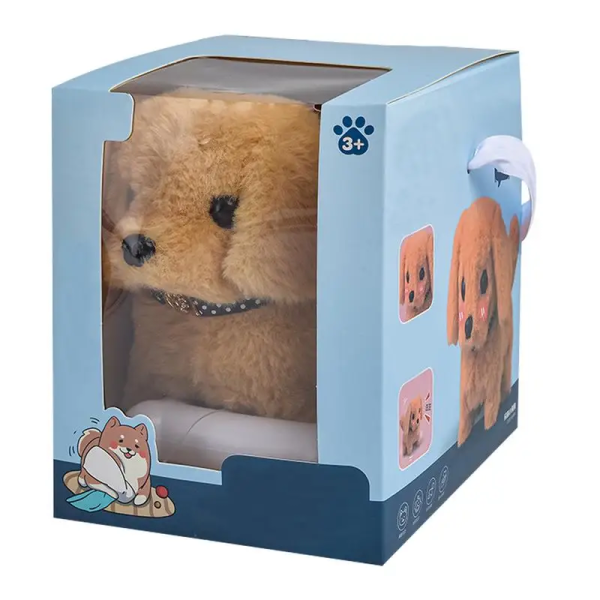 Robot Dog Plush Interactive Plush Pet Puppy Robot Dog Toys Robot Dog Pet Plush Interactive Realistic Puppy Dog Toy Walking 3