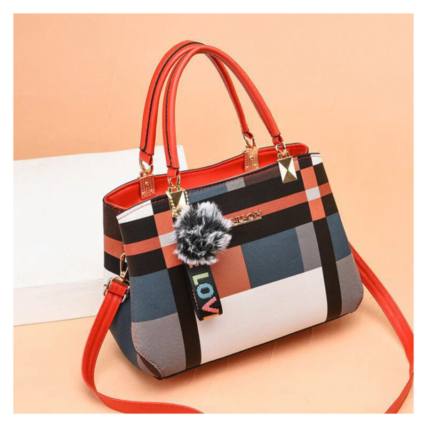 Elegant Designer Handbags Women Bags Messenger Pu Leather Crossbody Bags Hairball Tassen Girls Shoulder Bag Top-Hand Tote Bag 5