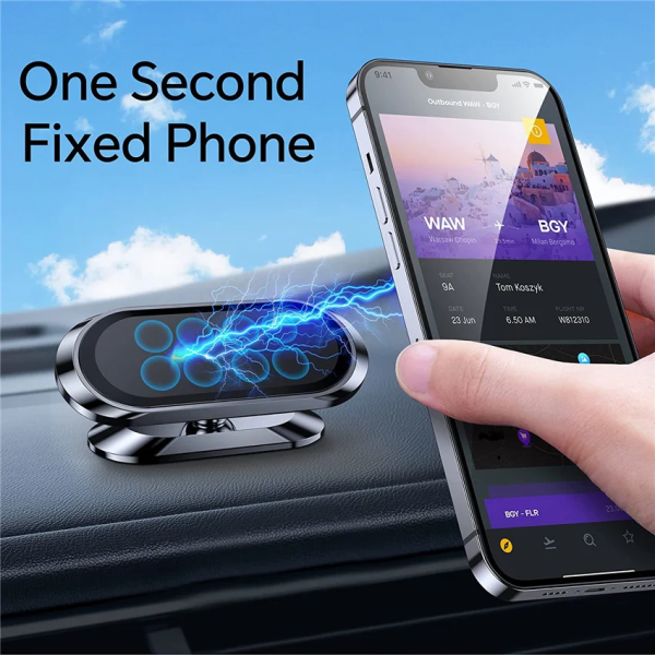 Magnetic Car Phone Holder Stand Mobile Cell Air Vent Magnet Mount GPS Support in Car For iPhone 15 14 13 X Xiaomi Samsung Huawei 2