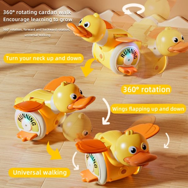 Kid Electronic Pet Toys Dancing Duck&Octopus Musical Penguin Baby Crawling Toys Toddler interactive Toys Tummy Time Gifts 3