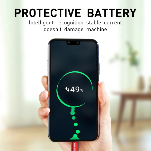 USLION 3A Micro USB Cable Fast Charging for Samsung Xiaomi Huawei Realme OPPO Android Mobile Phone USB Data Wire Cord 0.5/1/2/3M 5