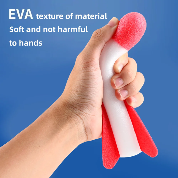 Kids Rocket Launcher Step Pump Power Air Pressed Stomp Outdoor Family Games Skyrocket Birthday Gifts Sports Toys For Children 3