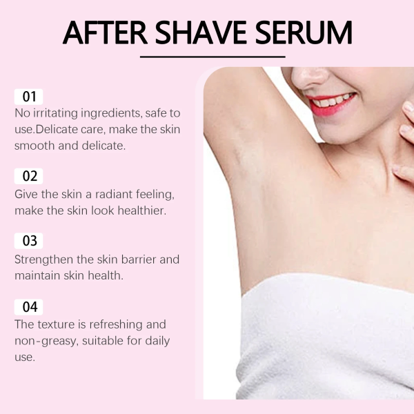 Hair Removal Shaving Cream for Sensitive Skin Gentle Painless Depilatory Scrub Exfoliating Moisturizing Soothing After Shave Oil 4